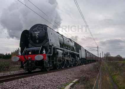 Purchase photo of 46233 DUCHESS OF SUTHERLAND at Brookmans Park